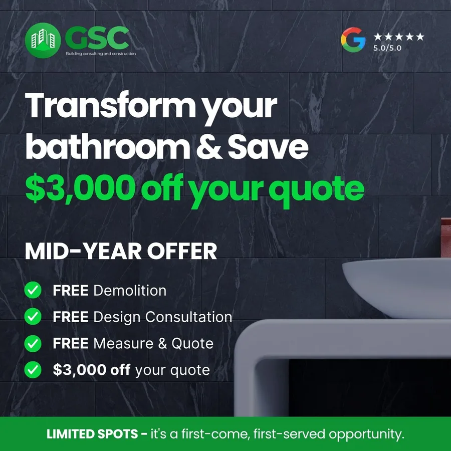 GSC Building campaign creative 5: A different look for the renovation offer.
