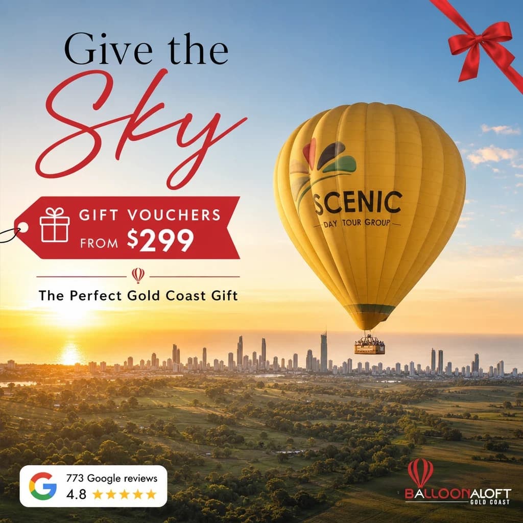 Balloon Aloft Gold Coast campaign creative 5: Give them an experience to look forward to.