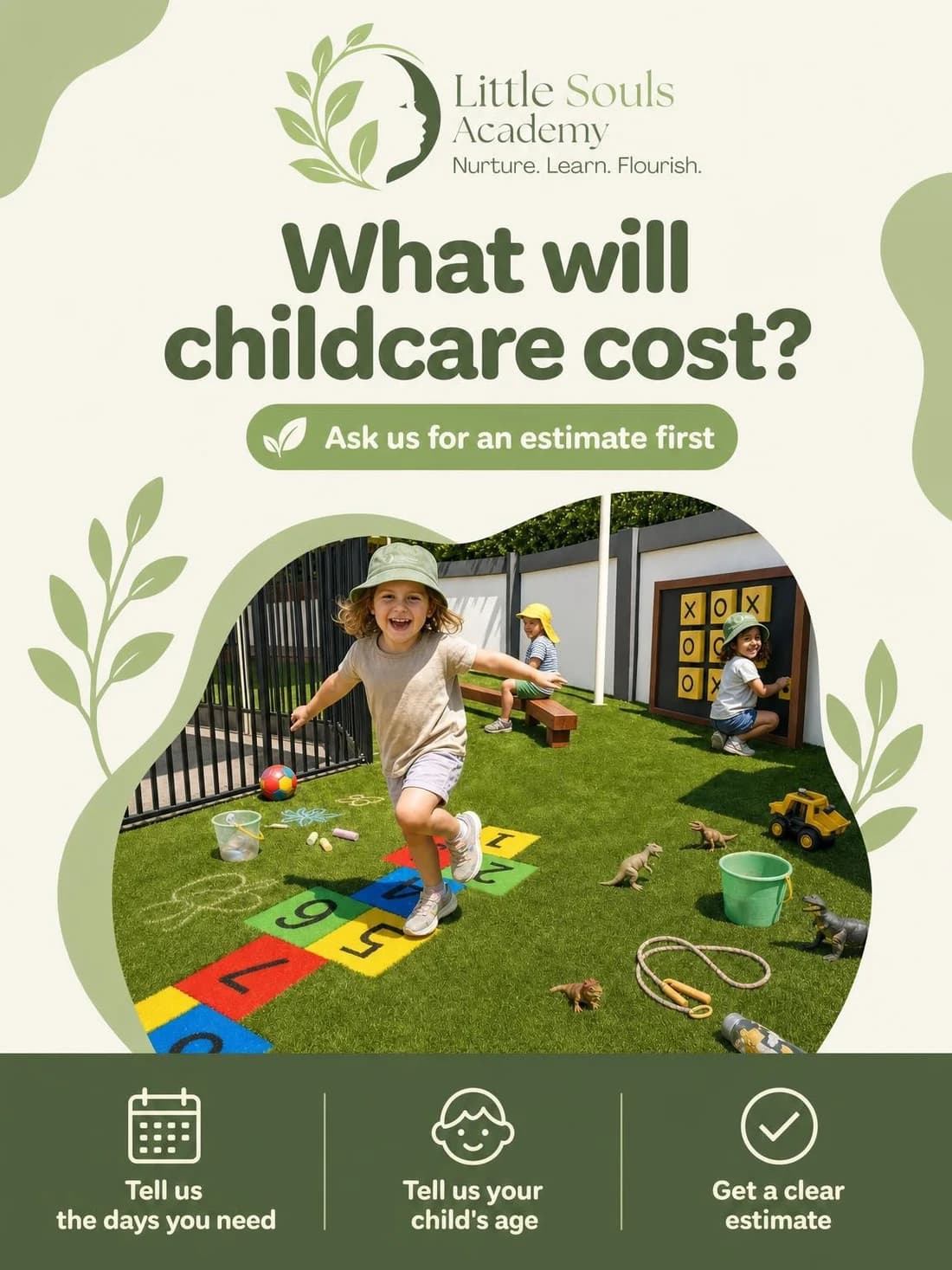 Little Souls Academy campaign creative 6: Answer the question parents are asking.