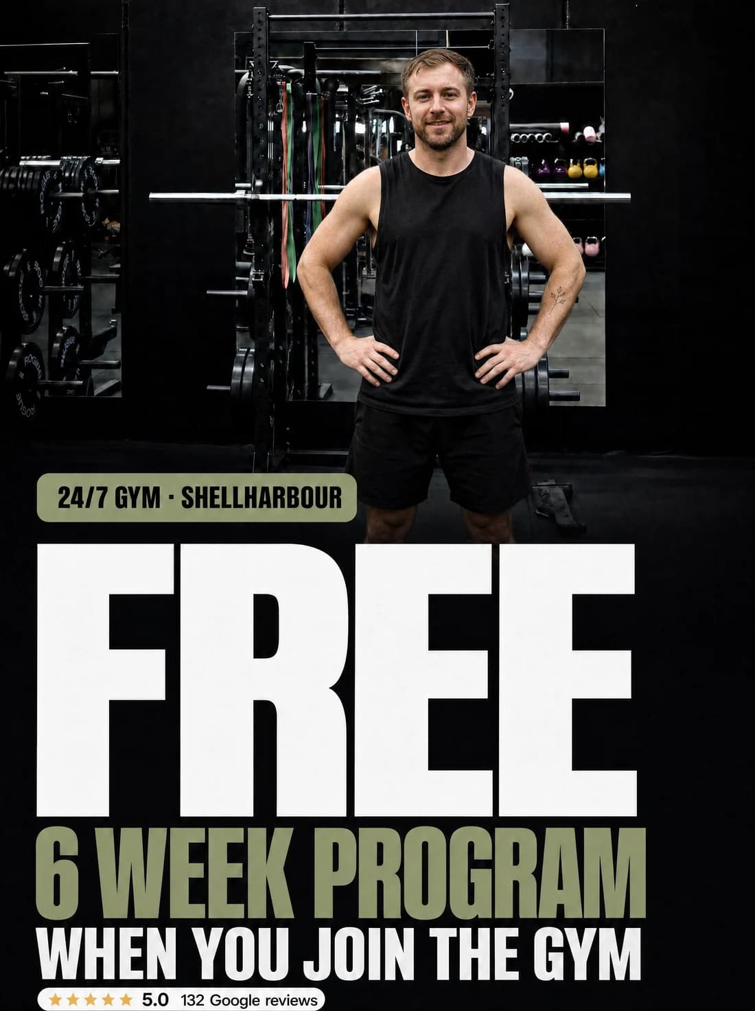 RX Active Health campaign creative 3: Give a new gym routine a clear starting point.